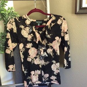 Lauren jeans paisley top